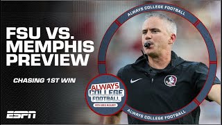 Can Florida State get their FIRST win of 2024 vs Memphis  Always College Football [upl. by Risley]