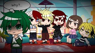 Ignoring Deku for 24 Hours BakuDeku  BkDk  MHA  BNHA  Gacha Club Skit [upl. by Datnow]