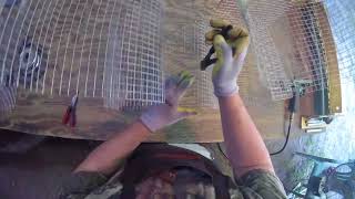 Perch Trap Construction  Cloverleaf Trap Assembly [upl. by Eninahpets687]