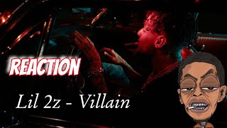 A More AGRESSIVE COMETHAZINE  Lil 2z  Villain REACTION [upl. by Elleyoj]