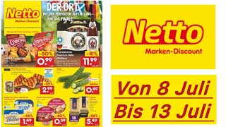 NETTO Prospekt Werbung Aktionen Gültig von 8724 bis 13724Werbung DE [upl. by Lalat305]