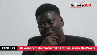 Conakry  Makosso raconte aux influenceurs guinéens comment il a été humilié en Côte dIvoire [upl. by Hodgson]