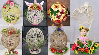 10 Jute Craft Ideas Collection with Balloon Home Decorating Ideas Easy [upl. by Ragas417]