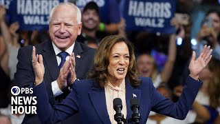 New poll shows where presidential race stands as Harris picks Walz as running mate [upl. by Nissy408]