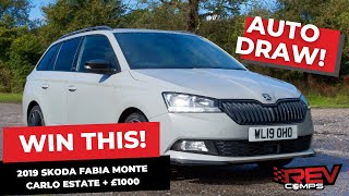 WIN THIS 2019 SKODA FABIA MONTE CARLO ESTATE  £1000 [upl. by Pantin416]