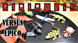 9  Nueve  KROCODILES  DRAGONS  ESCARABAJOS  COLEOPTEROS  UNBOXING PIPIRULIS [upl. by Orag]