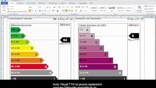 Calcul thermique réglementaire RT2012 sur Visual TTH à partir de plan Revit MEP [upl. by Hgieleak220]