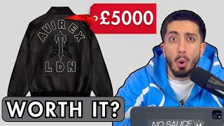 Is This £5000 Trapstar X Avirex Jacket Worth It [upl. by Ecyned165]