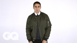 5 Things You Need to Know Before Buying a Bomber Jacket – Style and Howto  GQ [upl. by Akenot]