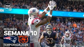 New England Patriots vs Chicago Bears  Resumen NFL en español  Semana 10  NFL Highlights 2024 [upl. by Nytram953]