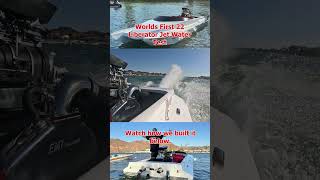 One of a kind 22 Liberator Jet boat wcro jetboa tspeedboat hotboatsfullsendroostertail [upl. by Anyotal246]