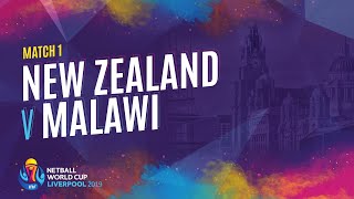 New Zealand v Malawi  Match 1  NWC2019 [upl. by Enyahs]