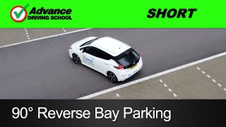 90° Reverse Bay Parking  SHORT [upl. by Peers]