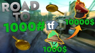 TF2 Road to 1000 Inventory on backpacktf  Episode 50 Golden Frying Pan 6000 [upl. by Niroc]