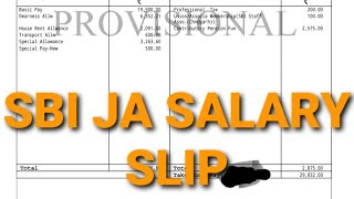 SBI Junior Associate Salary 2021  SBI Clerk Salary in Hand  STEPS TO GROW [upl. by Mariel]