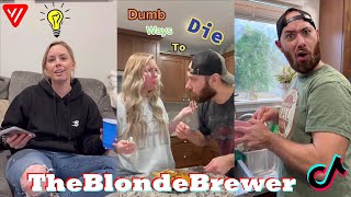 Funny The Blonde Brewer TikTok 2023  Best Jaron amp Maggie TikTok Couple 2023 [upl. by Leelahk22]