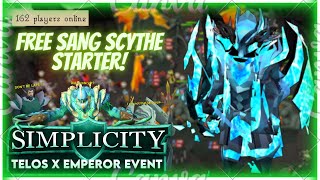 1 RSPS SIMPLICITY  STARTER GIFT SANGUINE SCYTHE OF VITUR  SUMMER UPDATE  FT FPK MERK [upl. by Kyle]