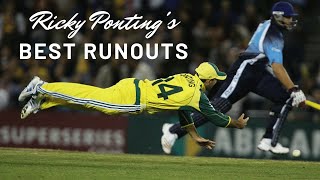 Ricky Ponting Run Out Compilation  Some of the Best Run Outs of All Time [upl. by Einhpets]