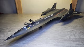 Testors SR71 Blackbird 148 scale past build revisit [upl. by Barbette71]