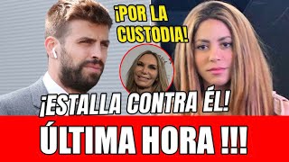 🔴SHAKIRA ESTALLA CONTRA GERARD PIQUÉ POR YOLA BERROCAL Y LA CUSTODIA DE LOS NIÑOS CON LA CANCIÓN [upl. by Jessica602]