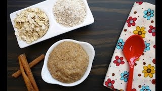 Oatmeal Cereal  Homemade Baby Food  Weelicious [upl. by Orvil]