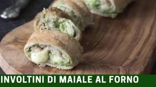 Involtini di maiale al forno gratinati [upl. by Aisinut]