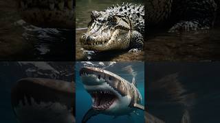 Saltwater Crocodile Vs Shark  Lion  Snake  Jellyfish versus [upl. by Harrison556]