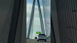 How Cable Collars Protect the Port Mann Bridge shorts facts [upl. by Yelsnik]