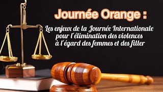 VBG  Journée Orange [upl. by Dey738]