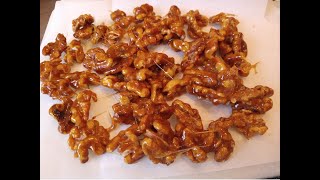 Candied Walnuts  How to make Candied Walnuts [upl. by Elodia]