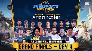 HINDI  MOBILE OPEN  BGMI  GRAND FINALS  Day 4  RNT Blind IQOOSoul XSpark Entity TT [upl. by Abbi]