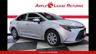 2020 Toyota Corolla Sedan 4 Dr LE for Sale in Austin Texas  Bid here [upl. by Nydroj298]