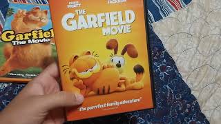 My Garfield Movie DVD Collection Features Bill Murray and Chris Pratt Big Garfield Fan [upl. by Schuster716]