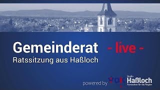 Gemeinderatssitzung Haßloch am 11Dezember 2024 [upl. by Suilenroc381]