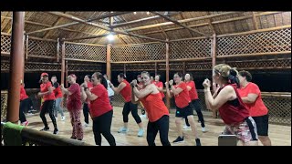 Zumba in red  Zumba Fitness dancefitness healthiswealth [upl. by Enneire]