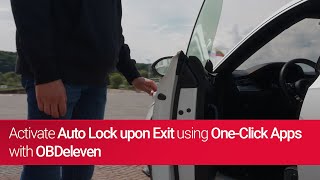 How to activate AutoLock on Exit in Audi amp Volkswagen vehicles [upl. by Ellimaj]