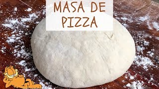 Masa de Pizza 🧡 ¡ITALIANA y ESPONJOSA [upl. by Ynohtnael376]