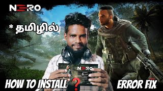 How to install❓  Nero Pc Game Government Pc Error Fix Focus Gaming Tamil nero governmentlaptop [upl. by Belen]