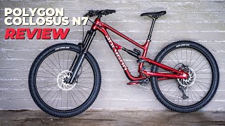 2024 Polygon Collosus N7 Review  A BigHitting Enduro Bike With A Bonkers Price Tag [upl. by Teerell]