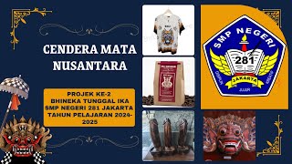 mengenal cendera mata nusantara [upl. by Kimura]