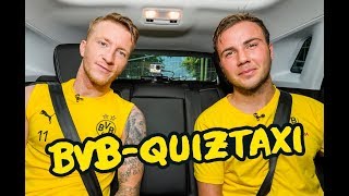 BVB Quiztaxi in Bad Ragaz 2018  Part 1 w ReusGötze WeiglWolf amp PulisicDelaney [upl. by Randi283]