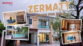 REMAX PLUS HUAHIN  ZERMATT HUAHIN LUXURY FURNISHED FOR SALE 💗 [upl. by Kerwon]