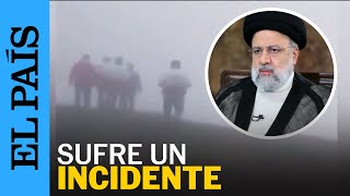 IRÁN  El helicóptero del presidente en paradero desconocido tras un quotaterrizaje de emergenciaquot [upl. by Nahtahoj]