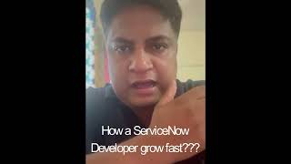 How ServiceNow Developer Grow Fast In Career servicenowjobs servicenowdeveloper [upl. by Sebbie148]