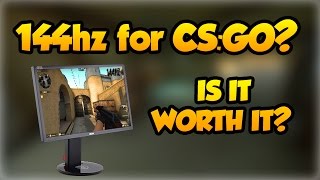 Best Cheap 144hz CSGO Monitor 144hz Better for CSGO ASUS VG248QE [upl. by Micco]