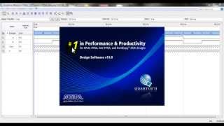 Simulación usando Altera Quartus II 13 sp1 Web Edition [upl. by Georgetta667]