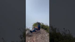 Tebal nya kabut di puncak gunung MTTELONGshortvideo pendakiindonesia asmr explorependaki [upl. by Adlemi]