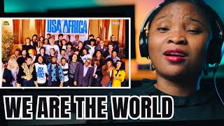 AFRICAN First Time Reacting to USA FOR AFRICA “We Are The World” JUST WHAT THE WORLD NEEDS [upl. by Roshan]