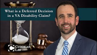 What is a Deferred Decision in a VA Disability Claim [upl. by Furtek]