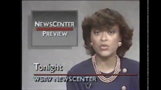 WSAV NBC Commercials and Newscast 1991 Savannah [upl. by Herrick349]